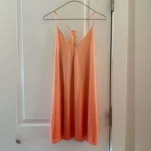 NWT Alice + Olivia Peach Mini Dress